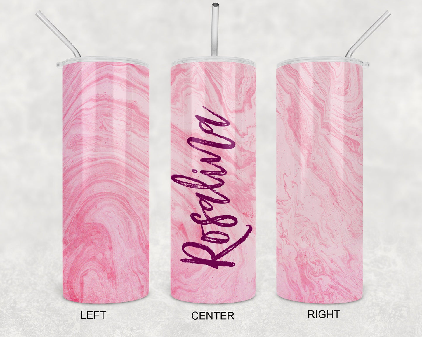 Personalized Tumbler, Insulated Tumbler, Custom Tumbler, Tumbler with Straw, Skinny Tumbler, Birthday Tumbler, Personalized Marble Tumbler