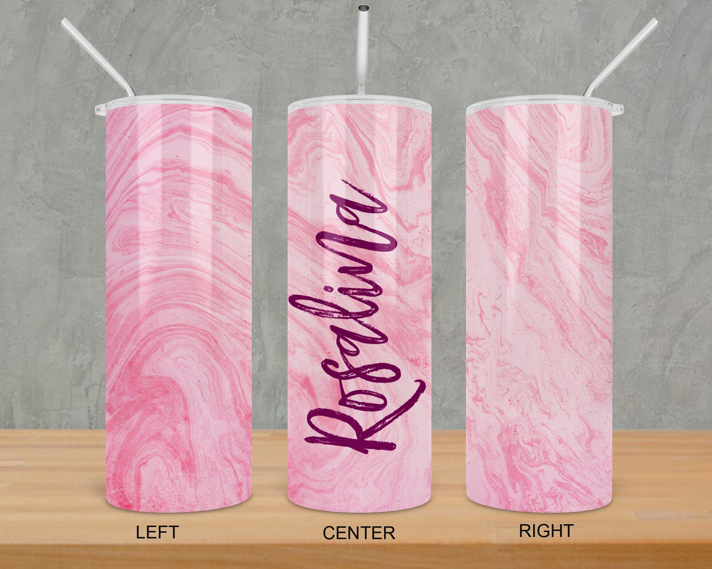 Personalized Tumbler, Insulated Tumbler, Custom Tumbler, Tumbler with Straw, Skinny Tumbler, Birthday Tumbler, Personalized Marble Tumbler